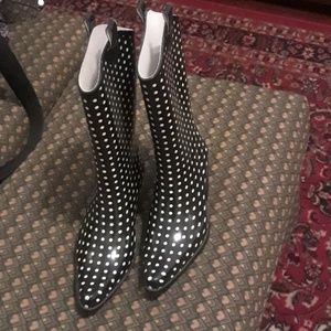 Polka Dot Rain Boots